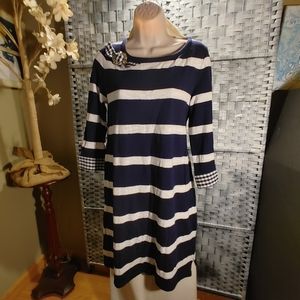 Ladies Crown&Ivy Navy Dress size S Embellished